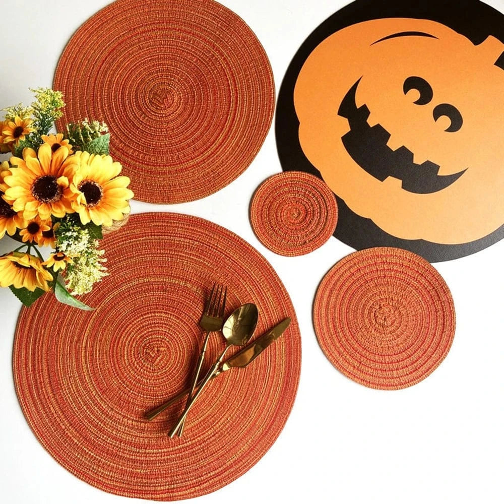 Set de table rond couleur | Joli Set de Table