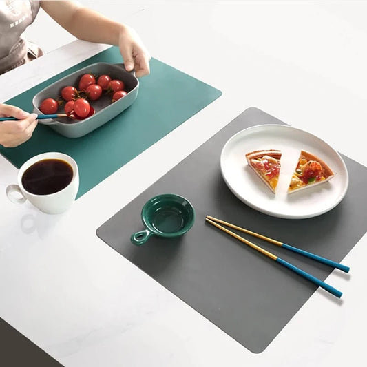 Set de table silicone design | Imperméable | Joli Set de Table